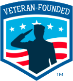 Veteran-founded company emblem