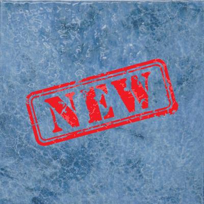 Eclipse Turquoise pool waterline tile