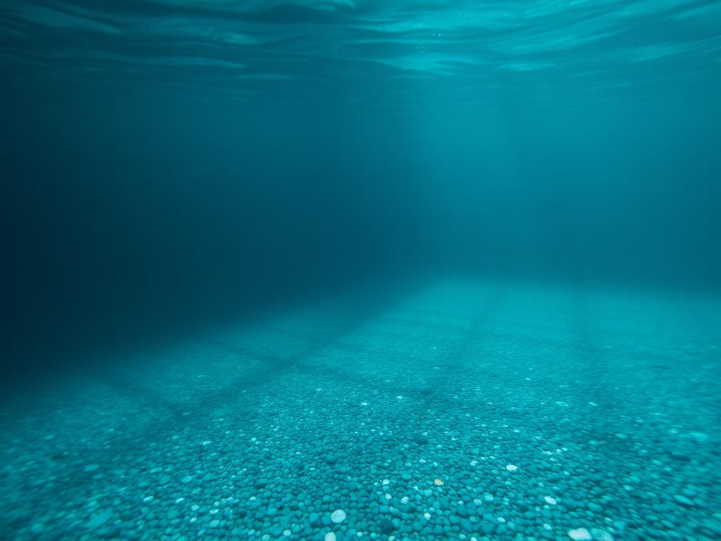 Pebble Finish shown underwater