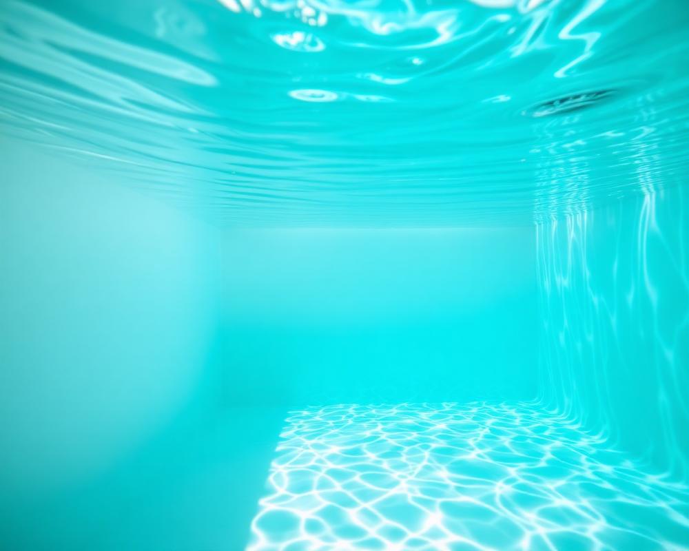 White Plaster pool finish shown underwater