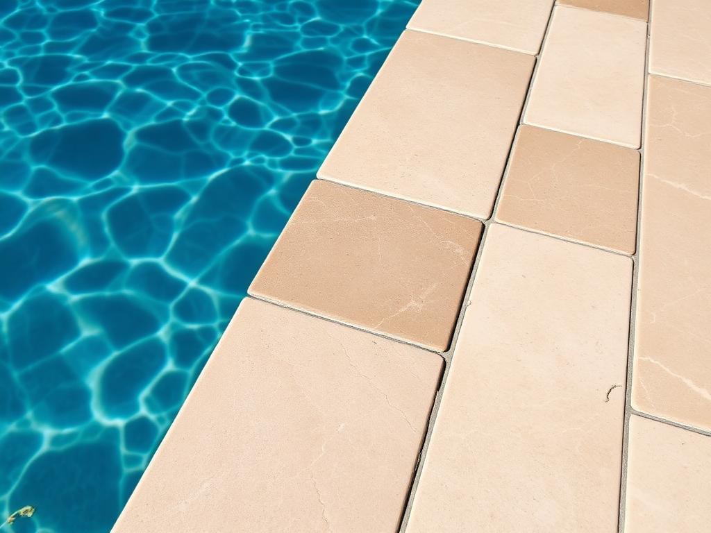 Shellstone pool deck